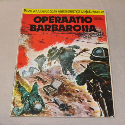 Toisen maailmansodan kohtalonhetket sarjakuvina 1/1978 Operaatio Barbarossa